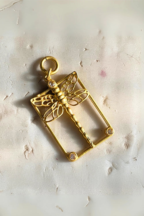 Dragonfly Charm