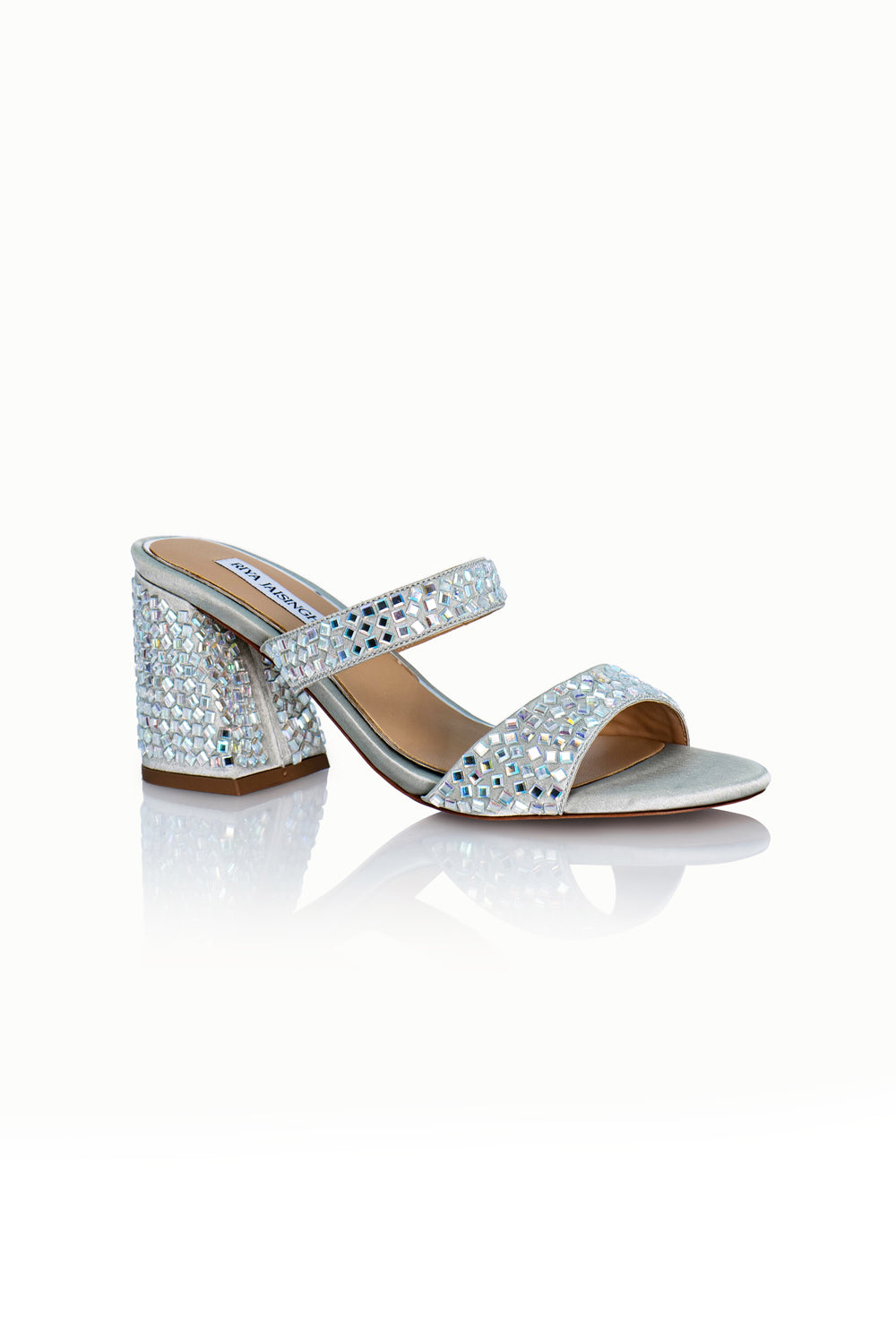 Silver Charvi Heels