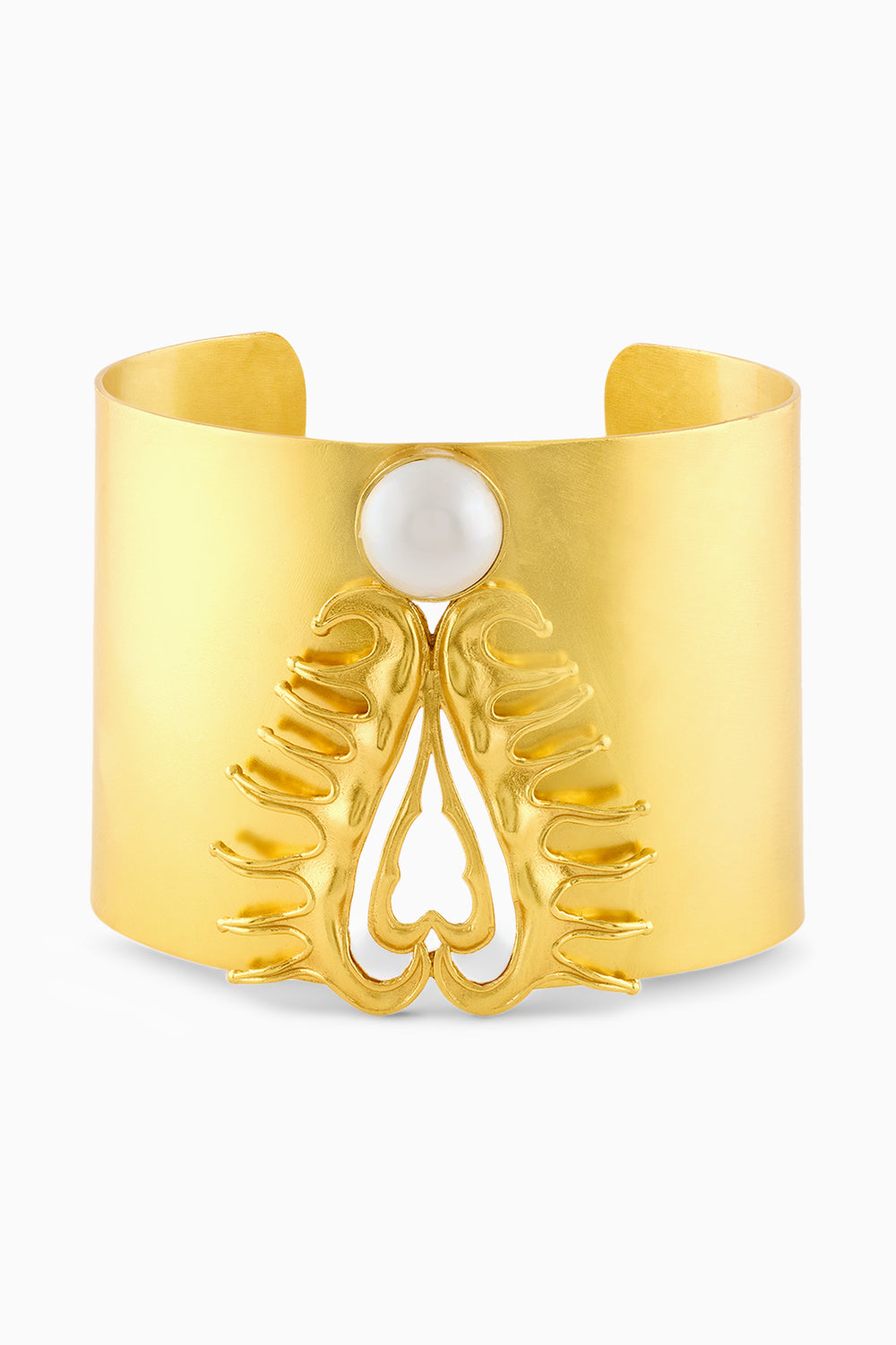 Amour Heart Statement Cuff