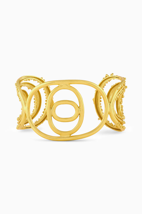 Vine Oval Triple Cuff