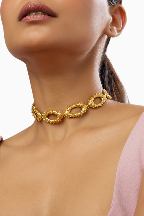 Vine Mini Oval Choker