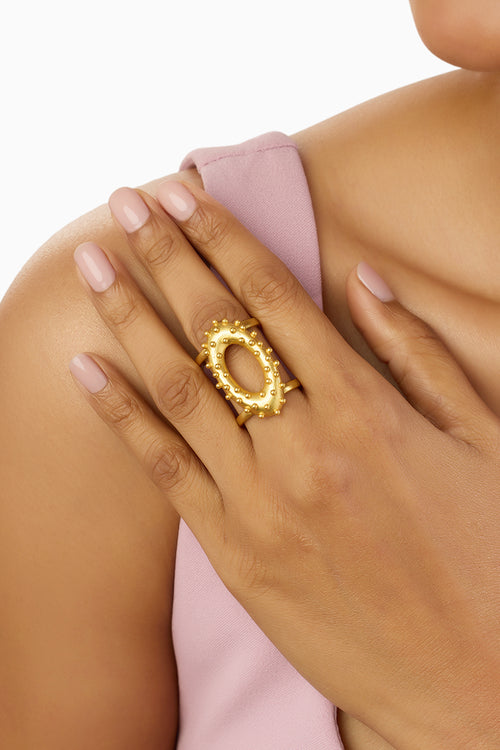 Vine Oval Ring