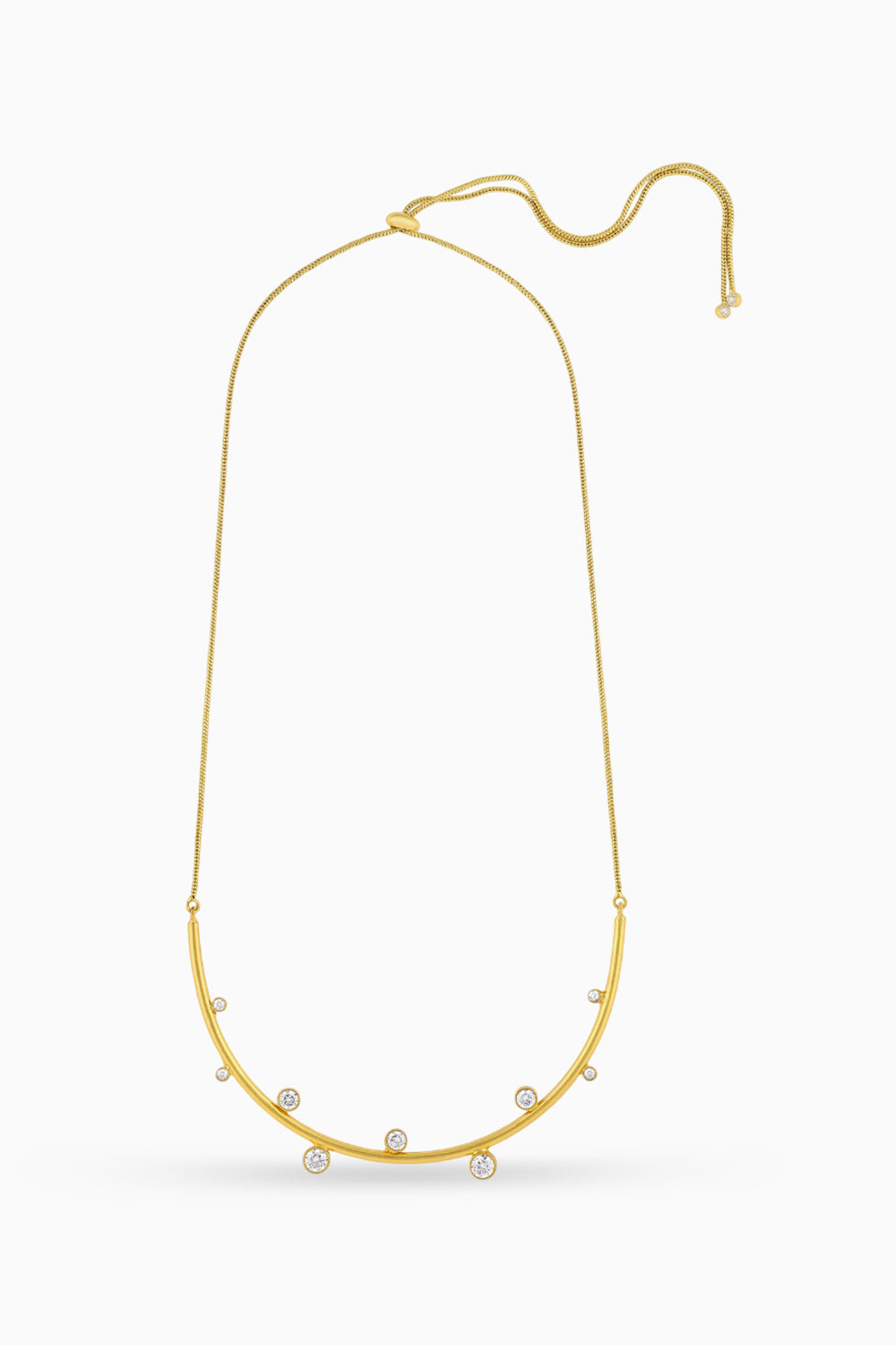 Amour Diamond Wave Necklace