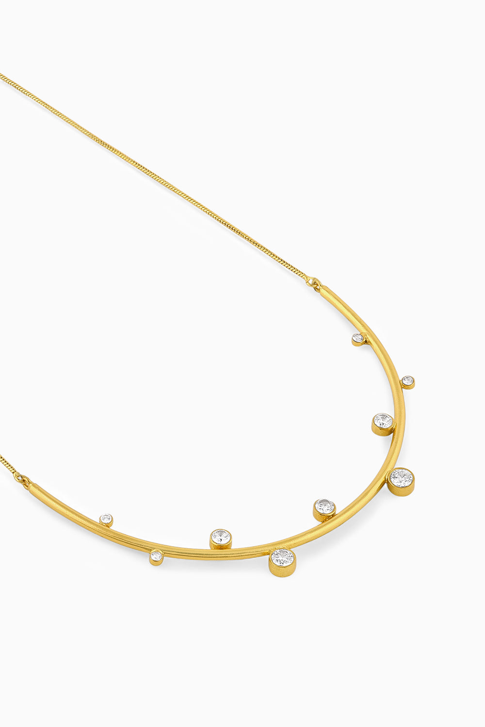 Amour Diamond Wave Necklace