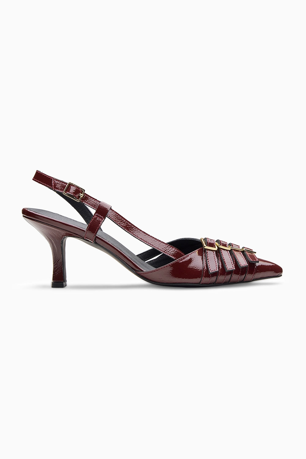 Chica Burgundy Heel