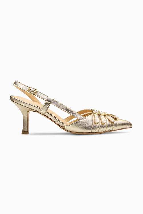 Chica Gold Heel
