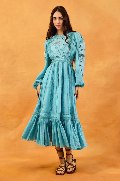 Olivia Blue Dress