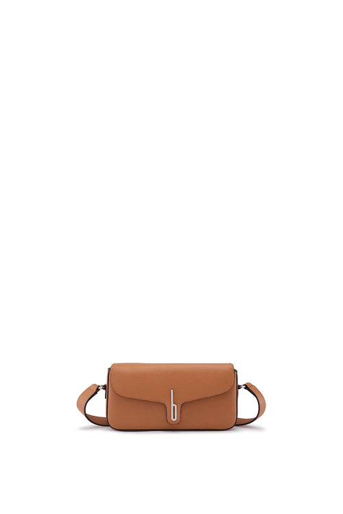 Claudia Pebble Clay Crossbody Bag