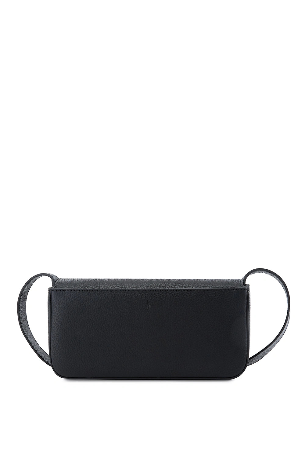 Claudia Pebble Black Crossbody Bag