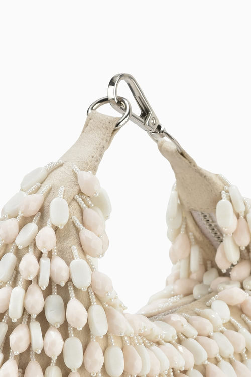 Nano Stone Crystal Boat Bag
