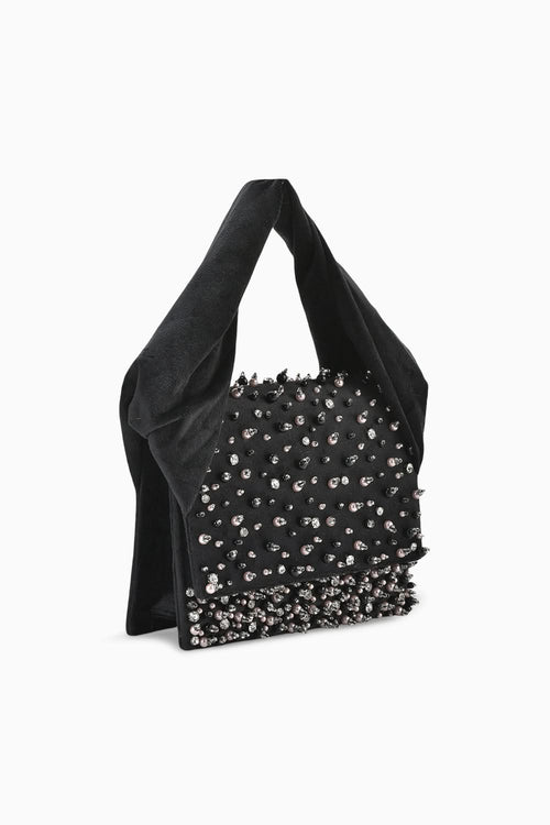 Black Venti Stud Bag