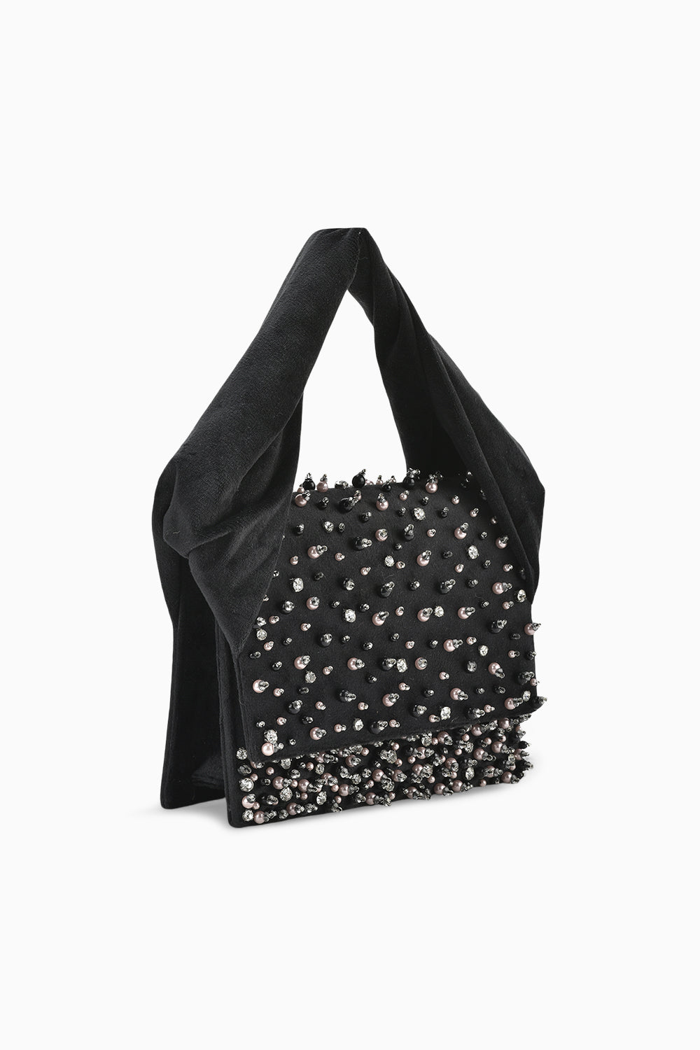 Black Venti Stud Bag