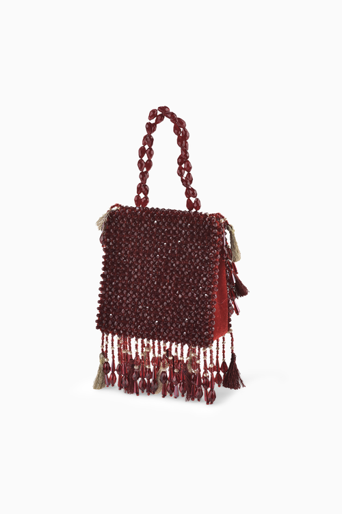 Daphne Crystal Bag-Red
