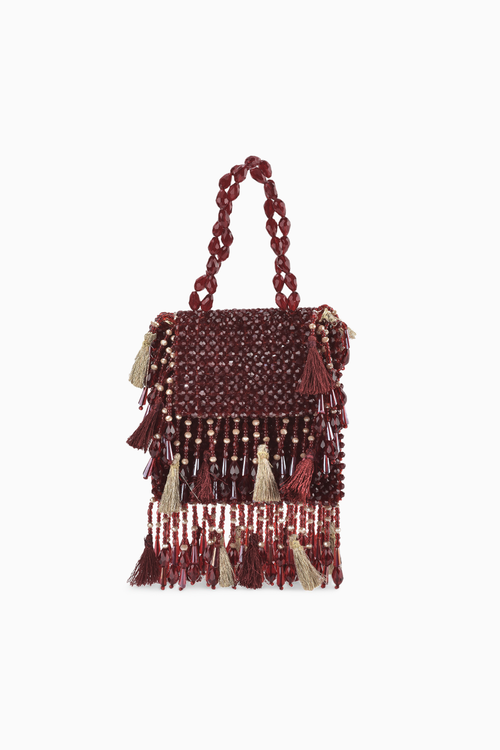 Daphne Crystal Bag-Red