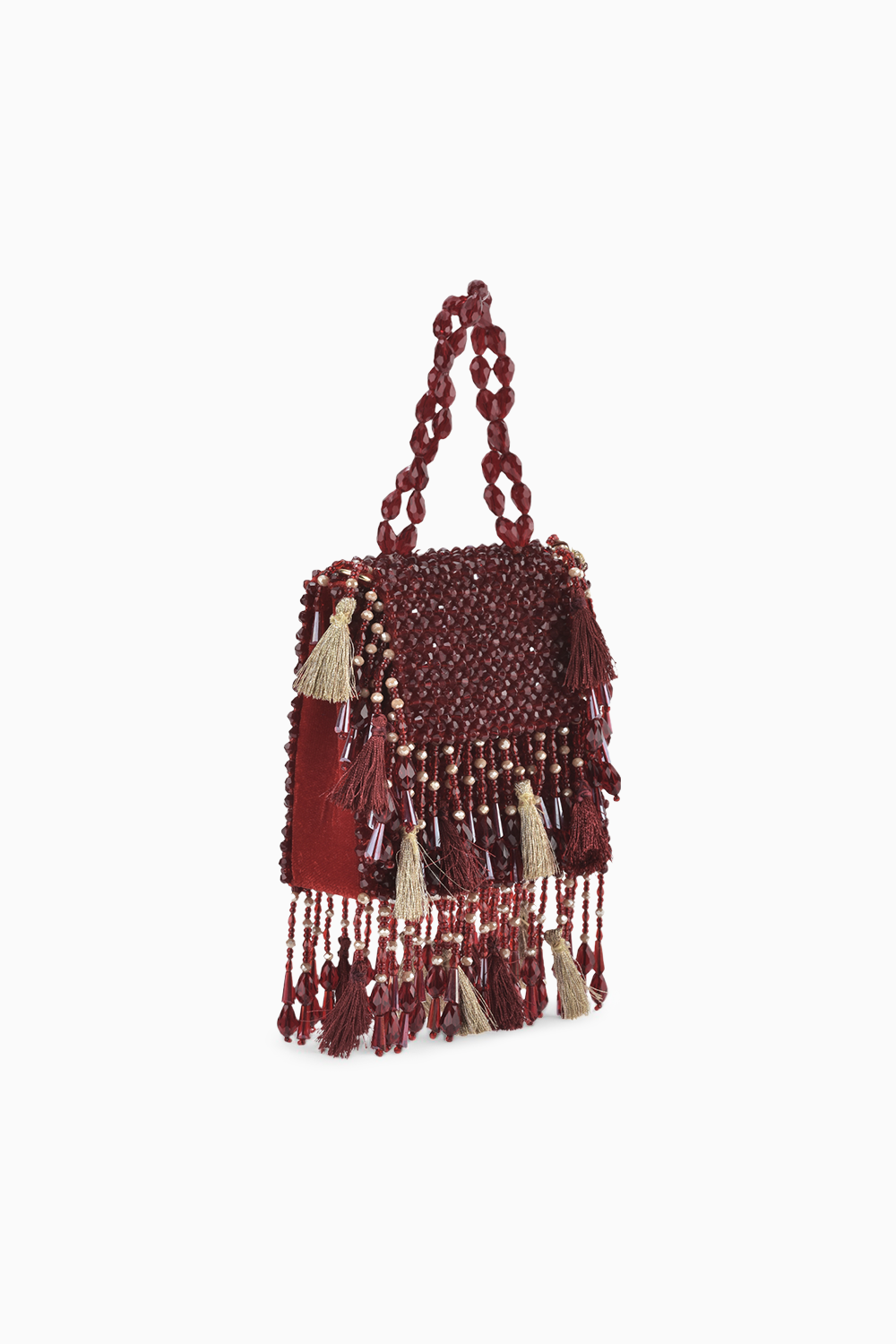 Daphne Crystal Bag-Red