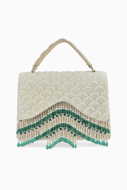 Julia White Box Bag