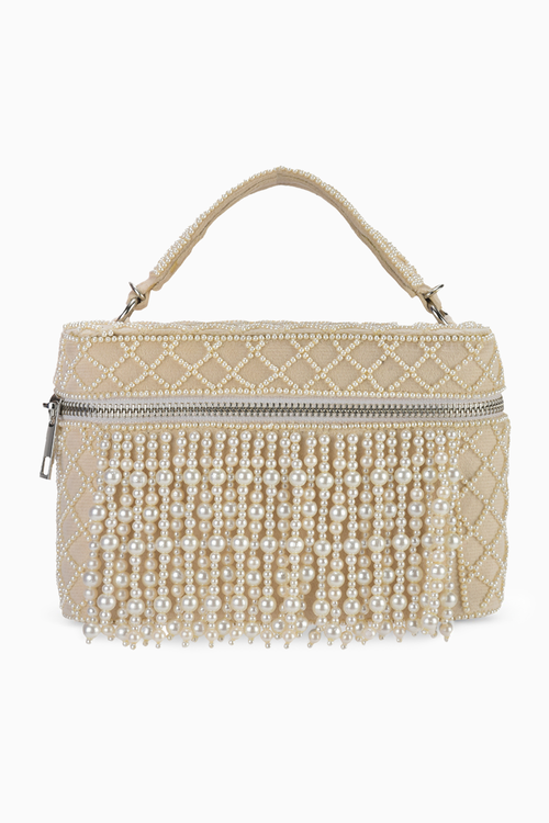 Laura Pearl Cube Bag
