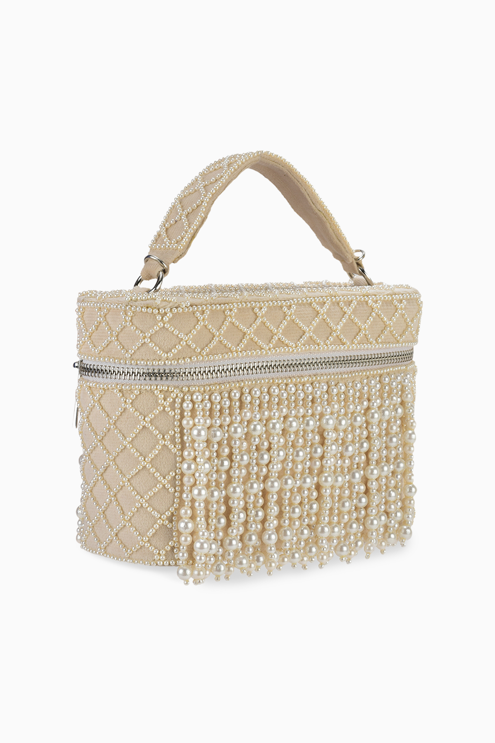 Laura Pearl Cube Bag