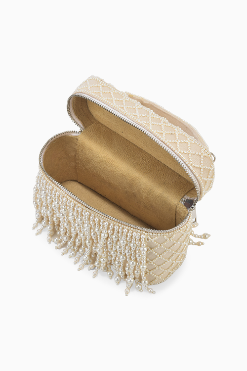 Laura Pearl Cube Bag