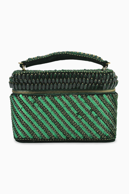 Laura Green Cube Bag