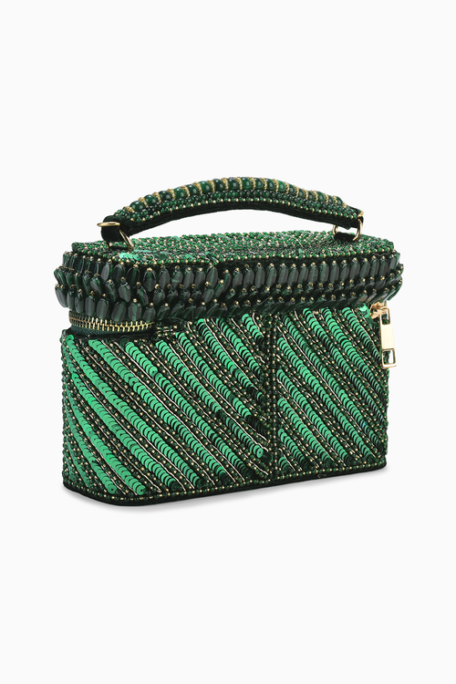 Laura Green Cube Bag