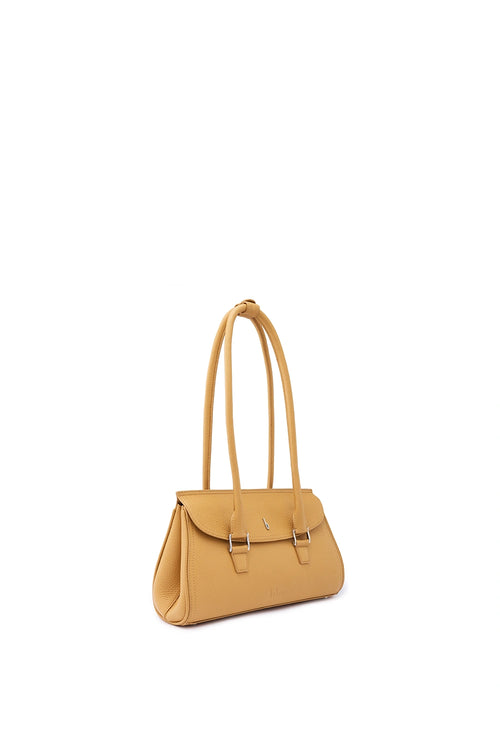 Coco Pebble Bisque Baguette Bag