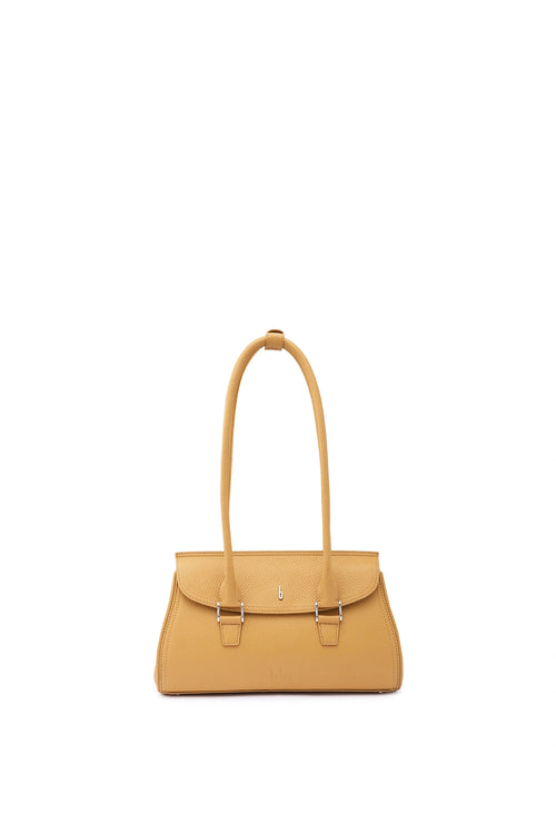 Coco Pebble Bisque Baguette Bag
