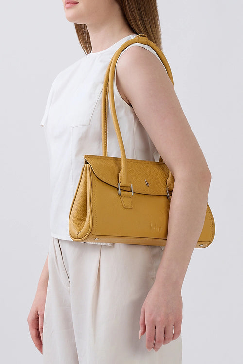 Coco Pebble Bisque Baguette Bag