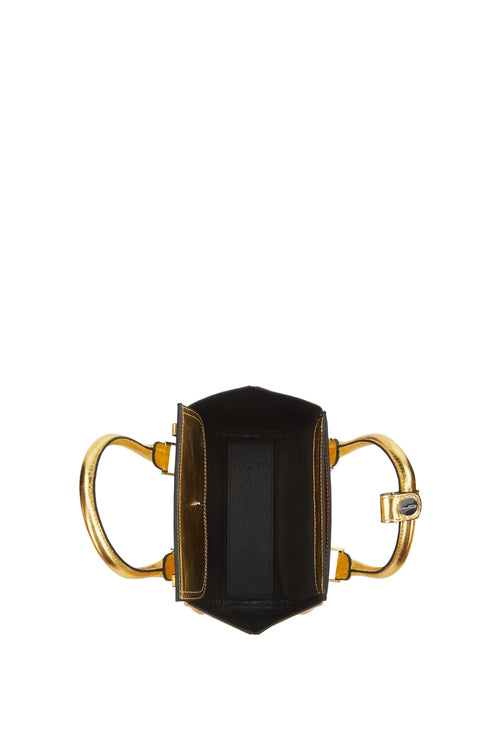 Coco Crinkle Gold Mini Crossbody Bag