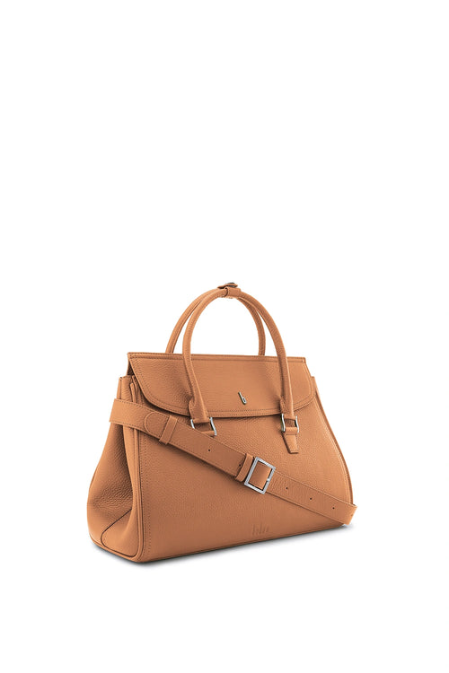 Coco Pebble Clay Large Satchel Bag