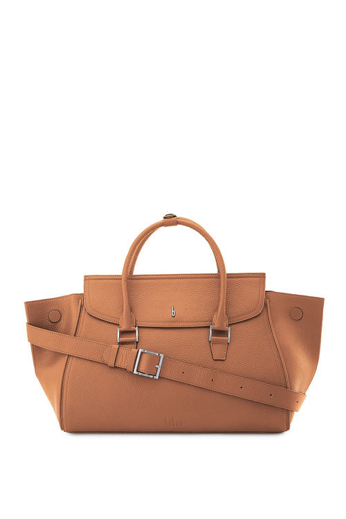 Coco Pebble Clay Large Satchel Bag