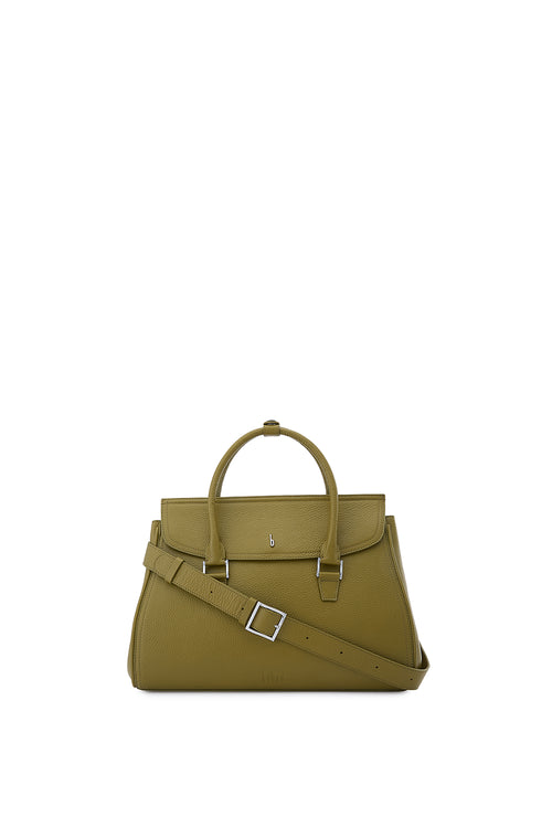 Coco Pebble Black Large Satchel Bag