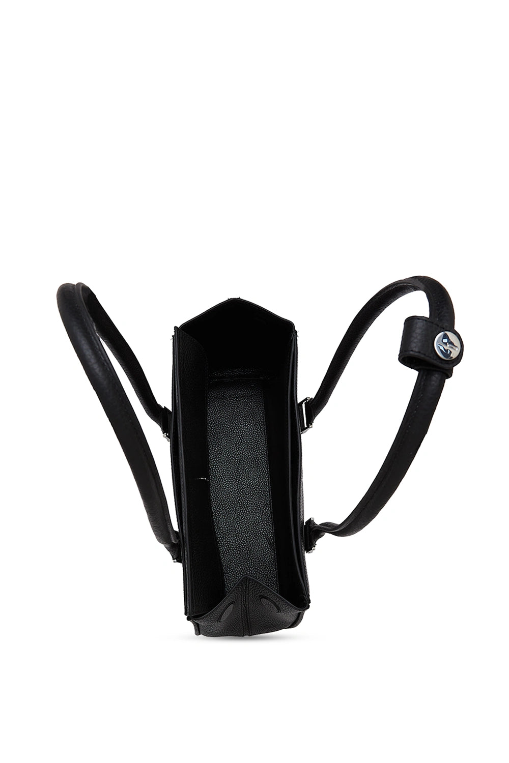 Coco Pebble Black Baguette Bag