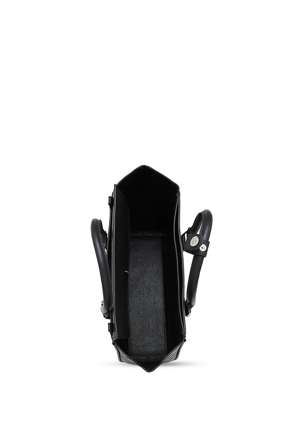 Coco Pebble Black Medium Satchel Bag