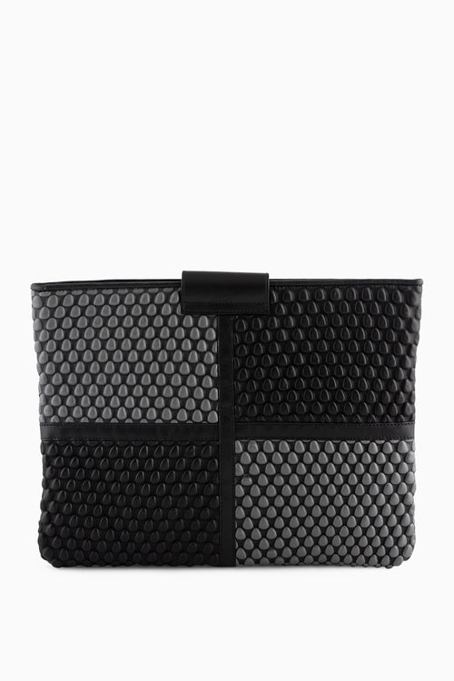 Computer Case Black Steel Grey Bag