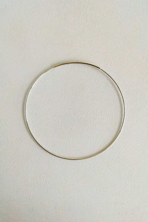 Halo Gorria Silver Choker