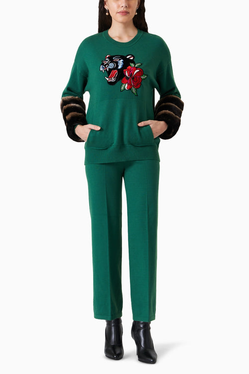 Sirrus Green Winter Co-ord Set