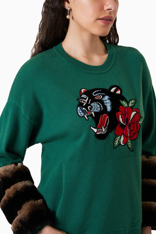 Sirrus Green Winter Co-ord Set