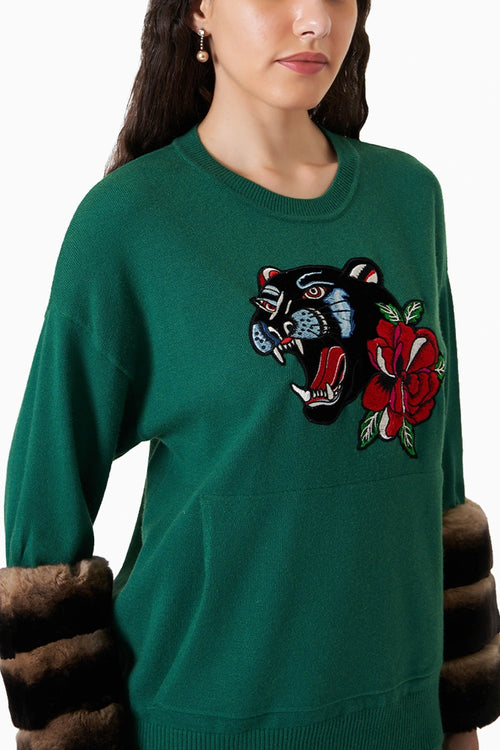 Sirrus Green Winter Co-ord Set