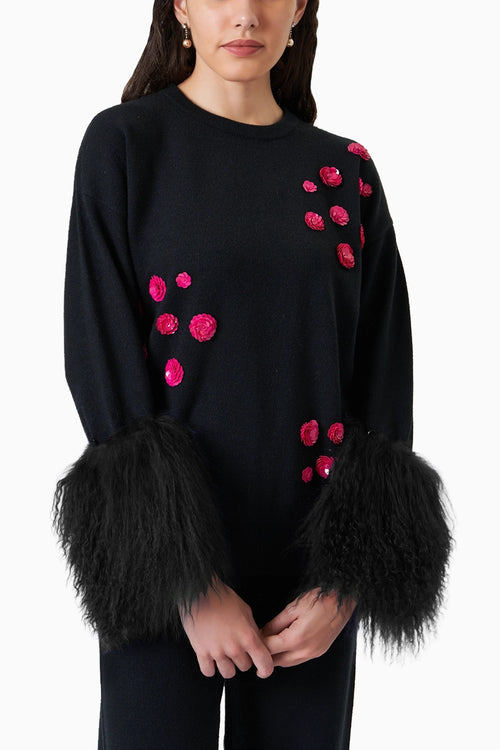 Cooper Pink and Black Winter Co-ord Set