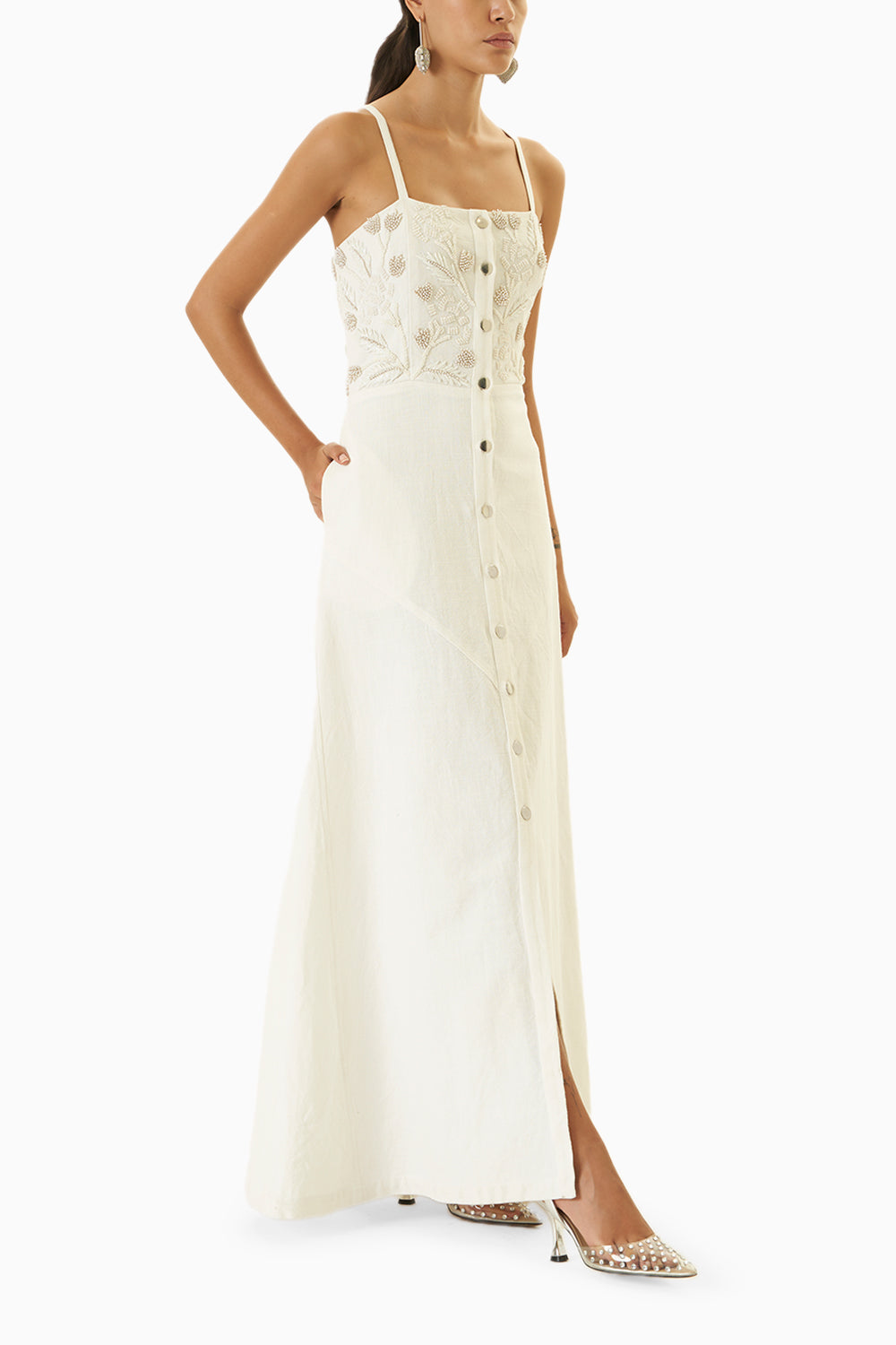 Ivory April Corset Dress