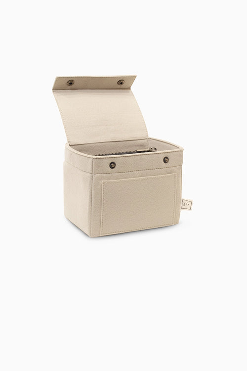 Beige Cael Cover Petite Organiser