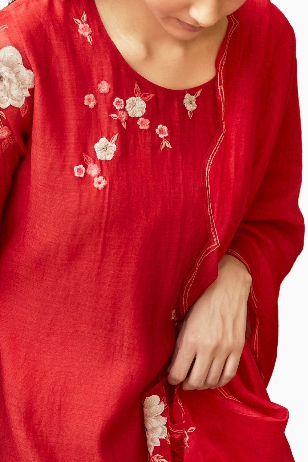 Camellia Floral Kurta Set