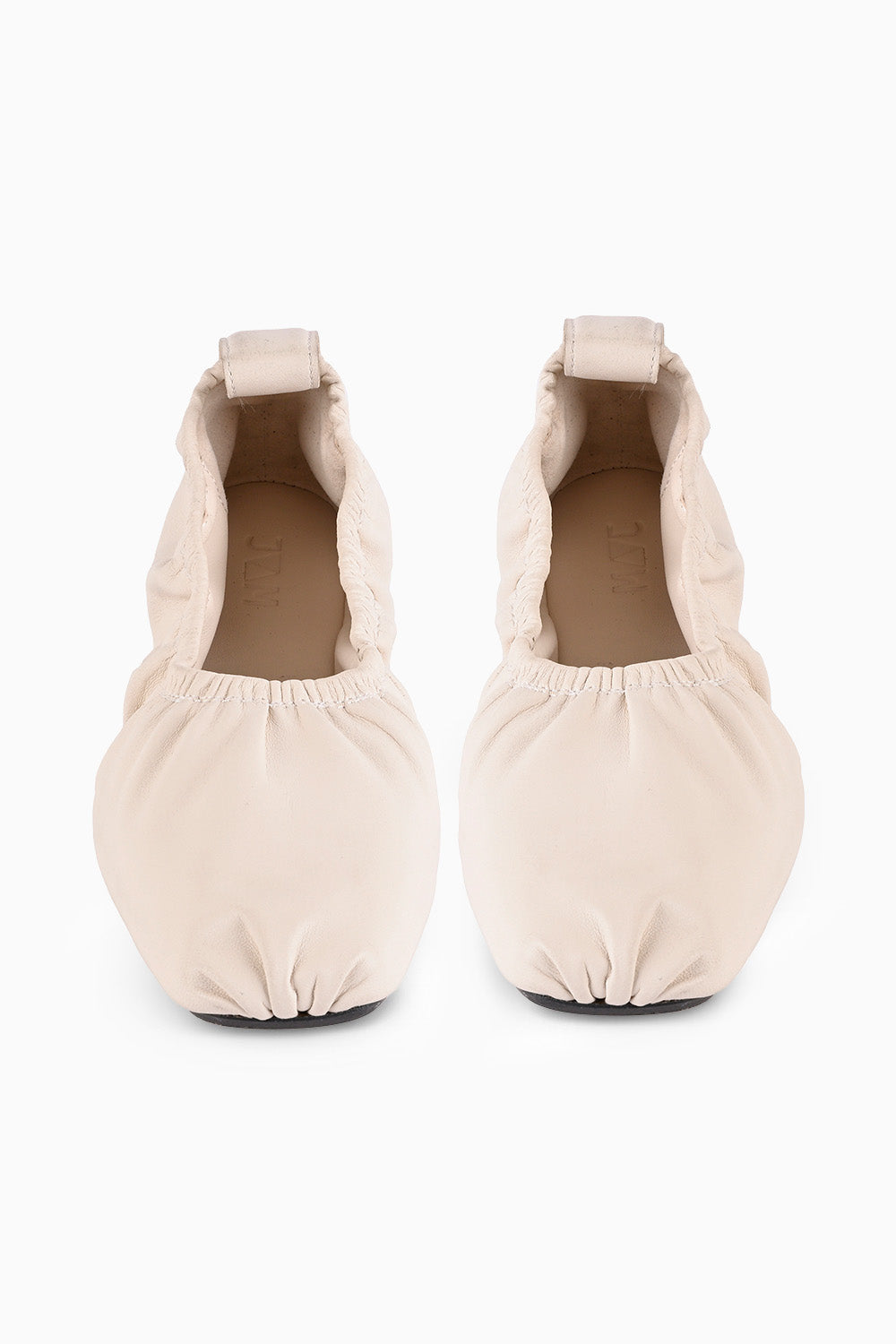 Camille Ivory Elasticated Ballerina