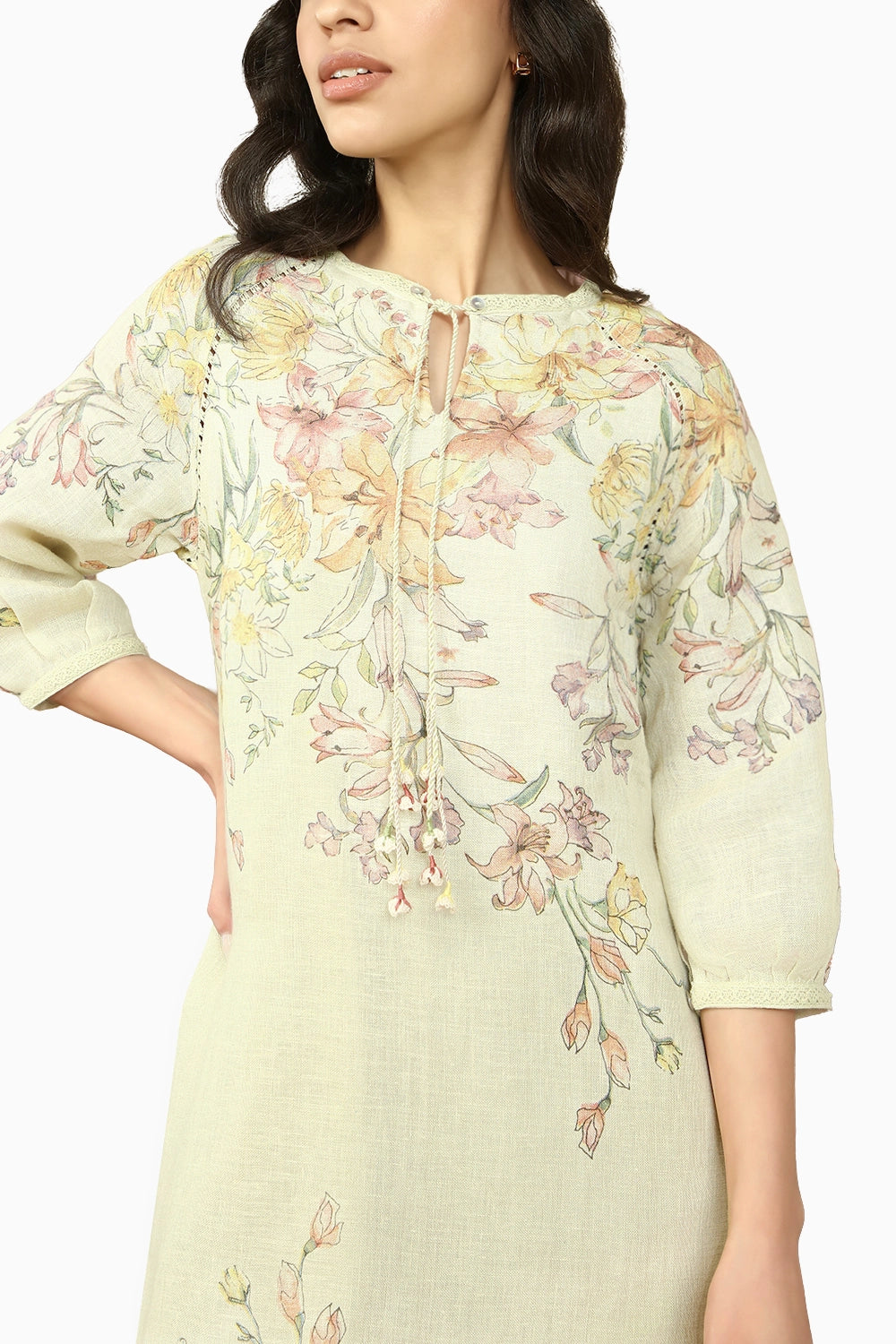 Green Tea Candy Blossom Kismat Dress