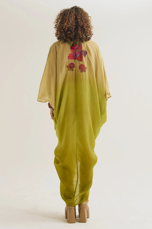 Cherry-Blossom Kaftan