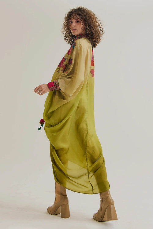 Cherry-Blossom Kaftan