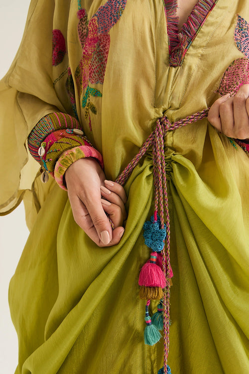 Cherry-Blossom Kaftan