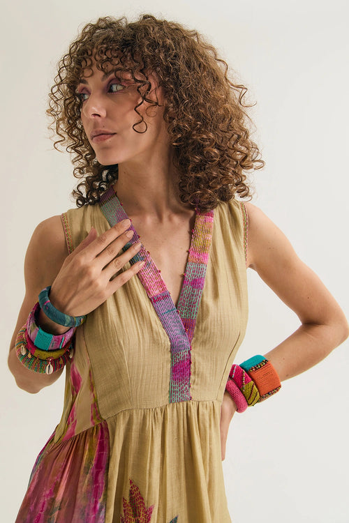 Ecru Iris Dress