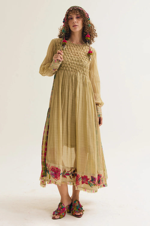 Della Emb Dress